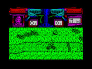 Mountain Bike Racer for ZX Spectrum - Here's the finish line...