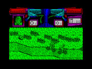 Mountain Bike Racer for ZX Spectrum - Catching up to the other racers...