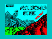 Mountain Bike Racer for ZX Spectrum - Loading screen.