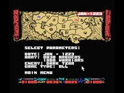 Genghis Khan for MSX - Set game parameters.