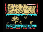 Genghis Khan for MSX - Starting a fight.