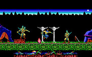Genghis Khan for IBM PC/Compatibles - Jump over the fires.