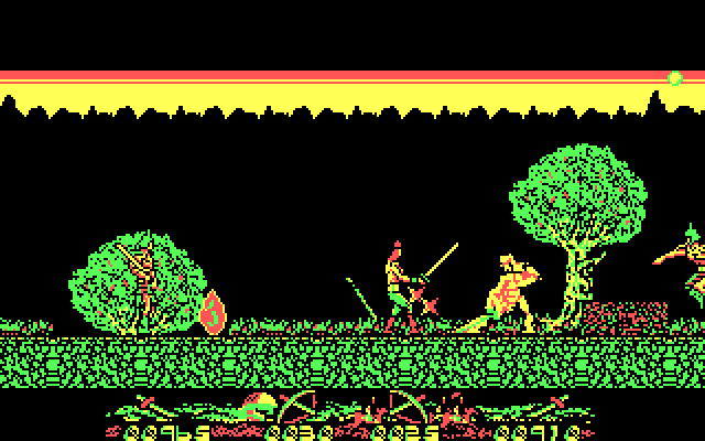 Genghis Khan IBM PC/Compatibles Screenshot: One opponent dead, but more to go!