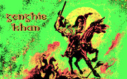 Genghis Khan for IBM PC/Compatibles - Title screen.