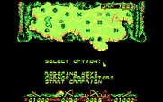 Genghis Khan for IBM PC/Compatibles - The main menu.