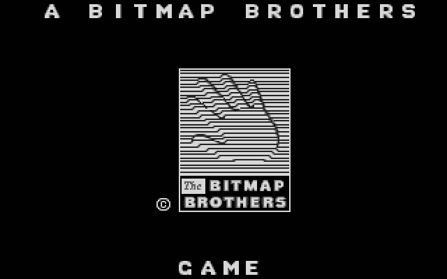 Xenon 2: Megablast Sharp X68000 Screenshot: Bitmap Brothers logo.
