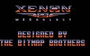 Xenon 2: Megablast for Sharp X68000 - Title screen.