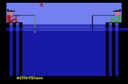 Fishing Derby for Atari 2600 - Starting screen.