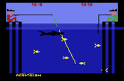Fishing Derby for Atari 2600 - Game over; the computer won this round!