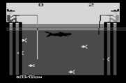 Fishing Derby for Atari 2600 - Game start.