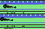 Dragster for Atari 2600 - A race begins!