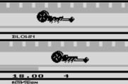 Dragster for Atari 2600 - The player on the top blows an engine!