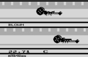 Dragster for Atari 2600 - Bottom player completes the race...