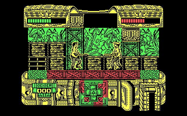 Mambo IBM PC/Compatibles Screenshot: Fire before the enemy does!