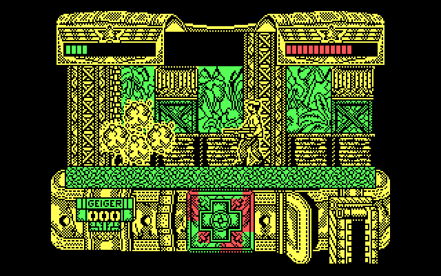 Mambo IBM PC/Compatibles Screenshot: Something exploded! That will drain energy...