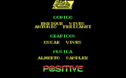 Mambo for IBM PC/Compatibles - Credits screen.