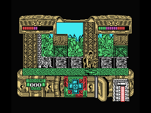 Mambo MSX Screenshot: Yet another mine to disarm...