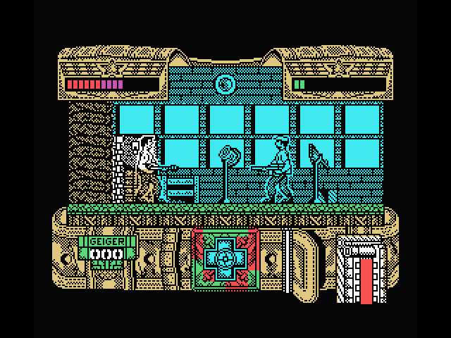 Mambo MSX Screenshot: Up on the next level...