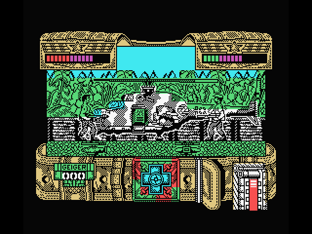 Mambo MSX Screenshot: I'm under attack!