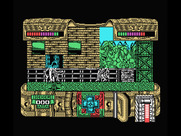 Mambo for MSX - Disarming a mine...