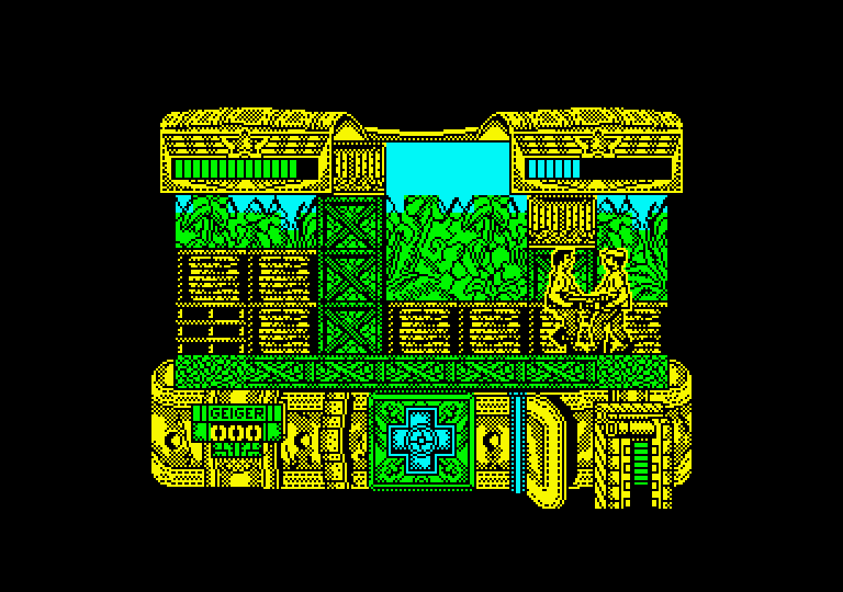 Mambo Amstrad CPC Screenshot: More combat.