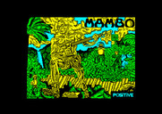 Mambo for Amstrad CPC - Loading screen.