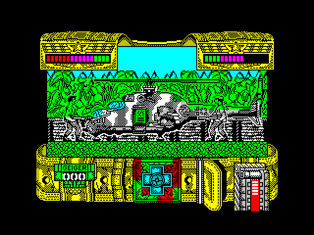 Mambo ZX Spectrum Screenshot: Battle continues!