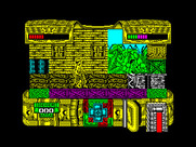Mambo for ZX Spectrum - Out of ammo, running quickly!