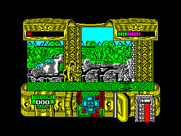 Mambo for ZX Spectrum - Disarming a mine.