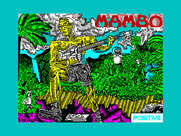Mambo for ZX Spectrum - Loading screen.