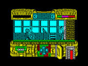 Mambo for ZX Spectrum - Climbing up to the next floor.