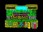 Mambo for ZX Spectrum - Game over.