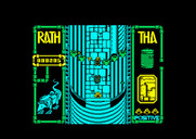 Rath-Tha for Amstrad CPC - Here comes the first wave of opponents...