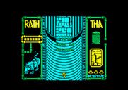 Rath-Tha for Amstrad CPC - Game start.