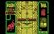 Rath-Tha for IBM PC/Compatibles - You'll need to blast quick or you'll crash!