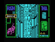 Rath-Tha for MSX - Blasting my way through the level...