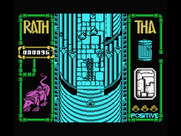 Rath-Tha for MSX - Here comes the first wave of enemies...