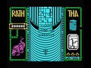 Rath-Tha for MSX - Game start.
