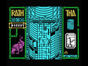 Rath-Tha for MSX - A barrier blocks the path ahead...