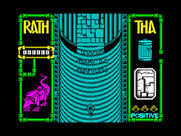 Rath-Tha for ZX Spectrum - Game start.