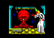 Enchanted for Amstrad CPC - Loading screen.