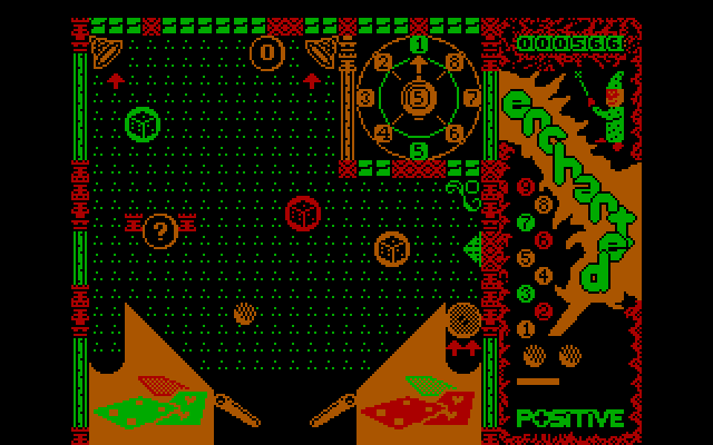Enchanted IBM PC/Compatibles Screenshot: This screenhas a casino theme.