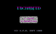 Enchanted for IBM PC/Compatibles - Main menu.