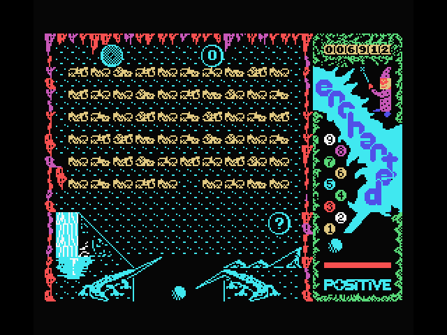 Enchanted MSX Screenshot: Oh no, I missed the ball!