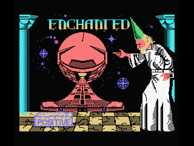 Enchanted MSX Screenshot: Loading screen.