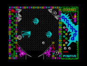 Enchanted for ZX Spectrum - Hit targets for points and to transition to other screens.