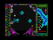 Enchanted for ZX Spectrum - One of several alternate screens available from targets.