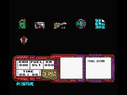African Trail Simulator for MSX - Viewing some equipment.