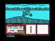 African Trail Simulator for MSX - At the top of a hill...