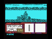 African Trail Simulator for MSX - Racing through the desert...